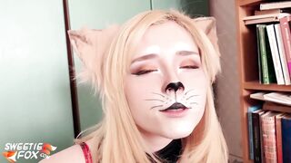 Waking Up A Sexy Vixen To Fuck Hard And Cum In Her Mouth Cosplay